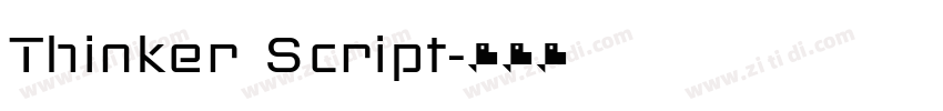 Thinker Script字体转换